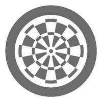 Black Friday Dartboard Icon