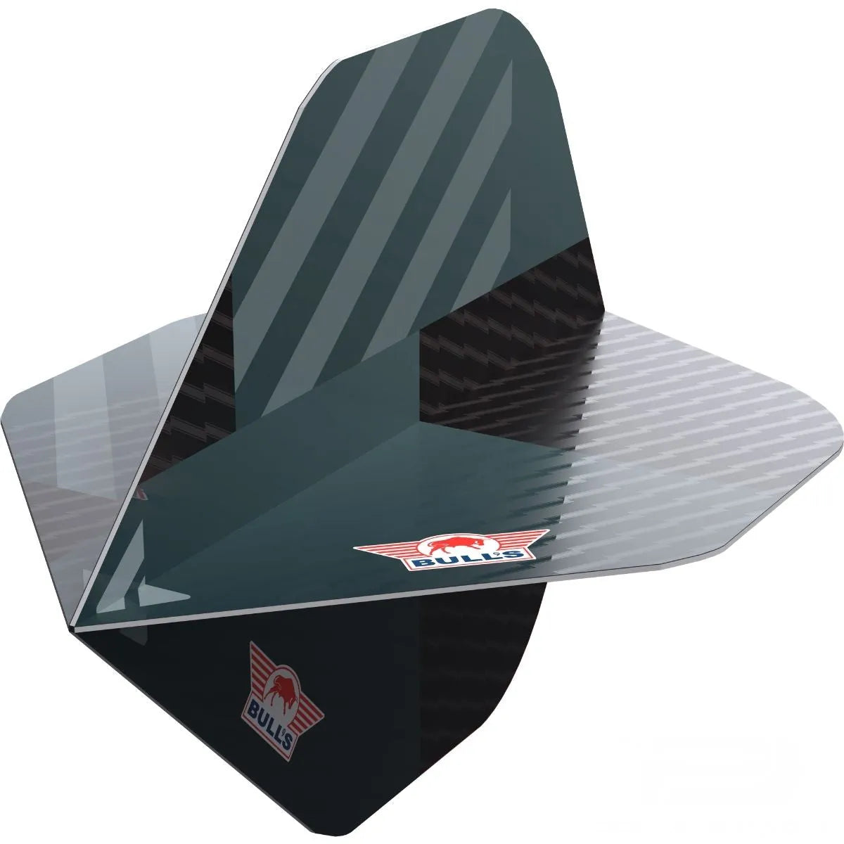 Bull's NL Series 100 Volt Flights-3-Black-Premier Darts