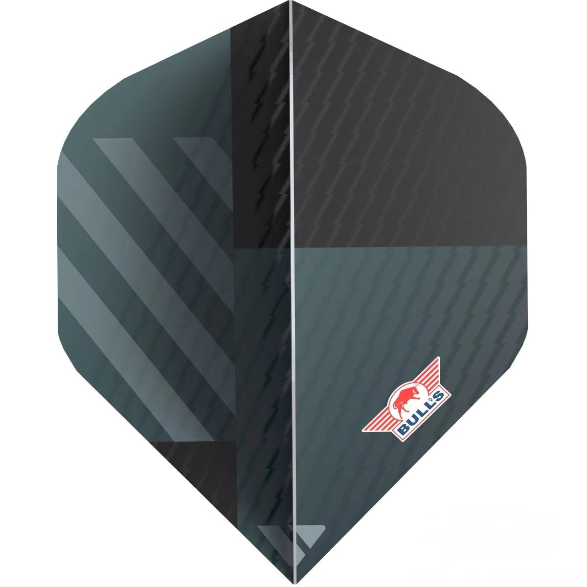 Bull's NL Series 100 Volt Flights-2-Black-Premier Darts