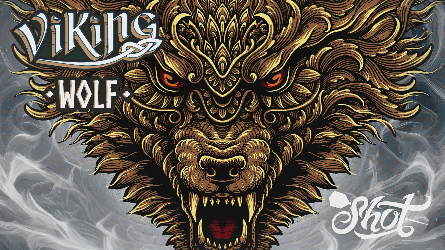 “Video showing Shot Viking Wolf 90% tungsten steel tip darts, straight barrel with Siege and Fang grips, black finish.”