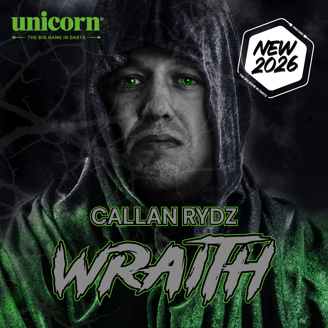 Unicorn Callan Rydz Wraith 90% Tungsten Steel Tip Darts