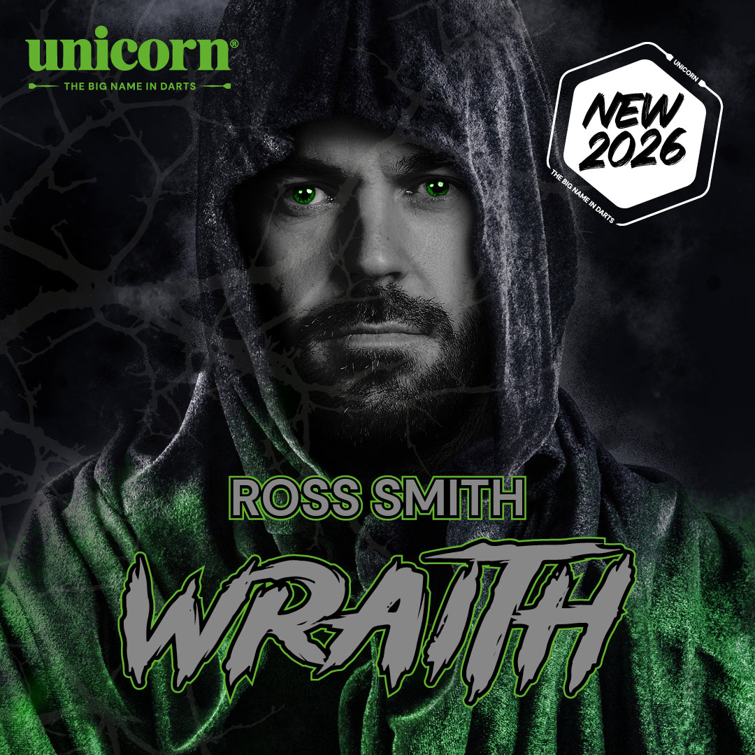 Unicorn Ross Smith Wraith 90% Tungsten Steel Tip Darts