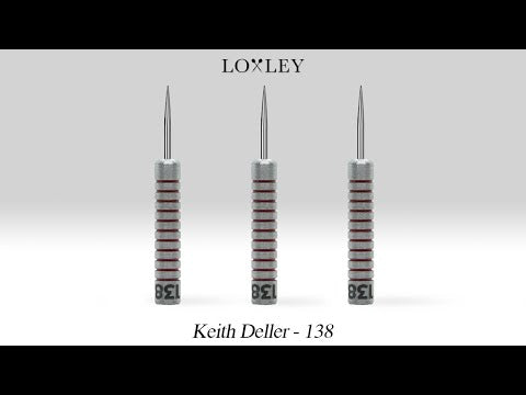 Loxley Keith Deller 90% Tungsten Soft Tip Darts
