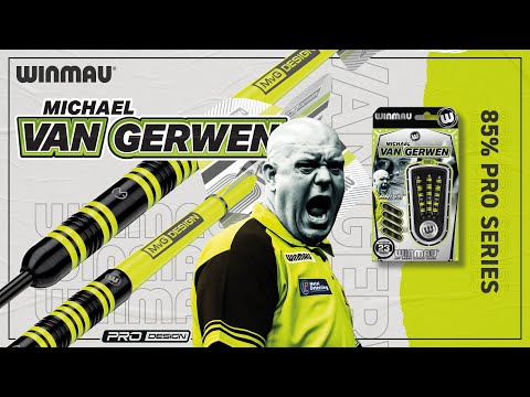 Winmau MvG Pro-Series 85% Tungsten Steel Tip Darts