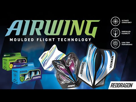 Red Dragon Airwing Moulded Gerwyn Price White Standard Flights