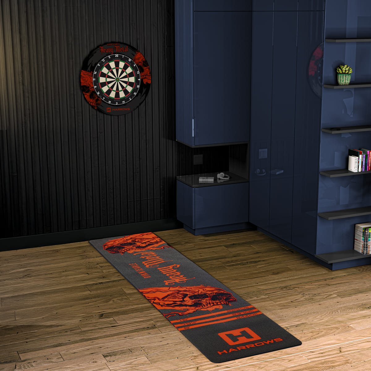 Harrows Ryan Searle Heavy Metal Mat-2-Premier Darts