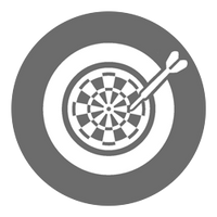 Black Friday Dartboard Surround Icon