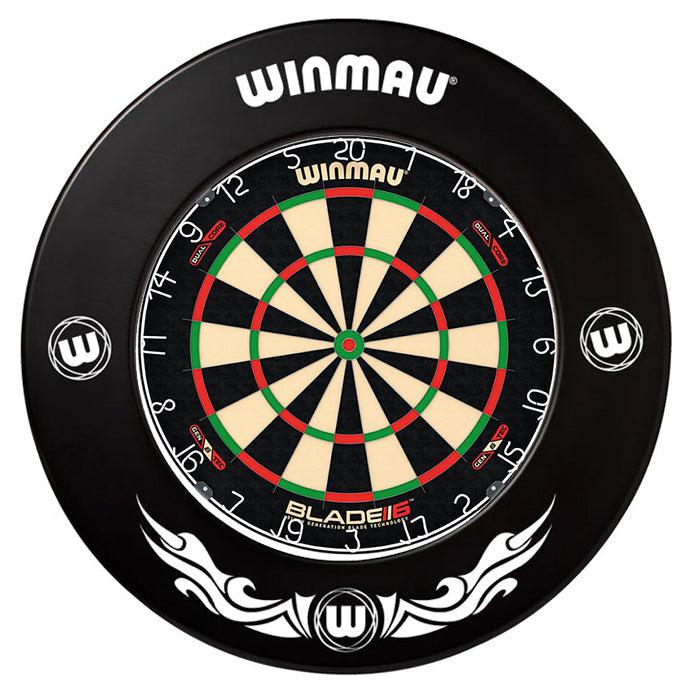 Winmau Blade 6 Dartboard and Xtreme Surround Set with Darts and Oche -  Bennetts Direct Ltd